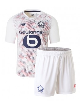 Billige Lille OSC Bortedraktsett Barn 2024-25 Kortermet (+ Korte bukser)